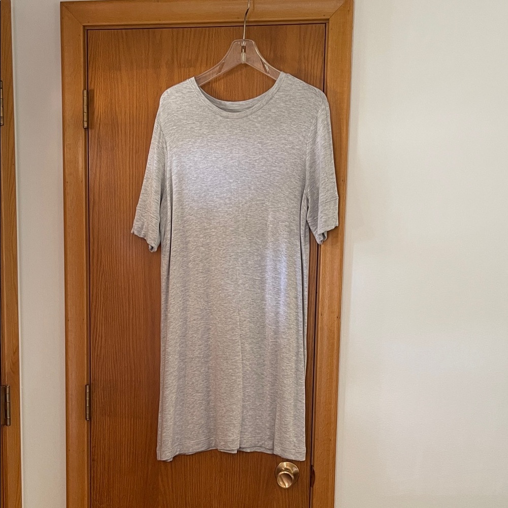 Lou & Grey Heather Gray Tee Dress